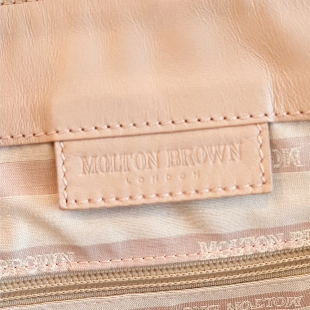 Molton Brown Buttery Pebble Nubuck Leather Tote